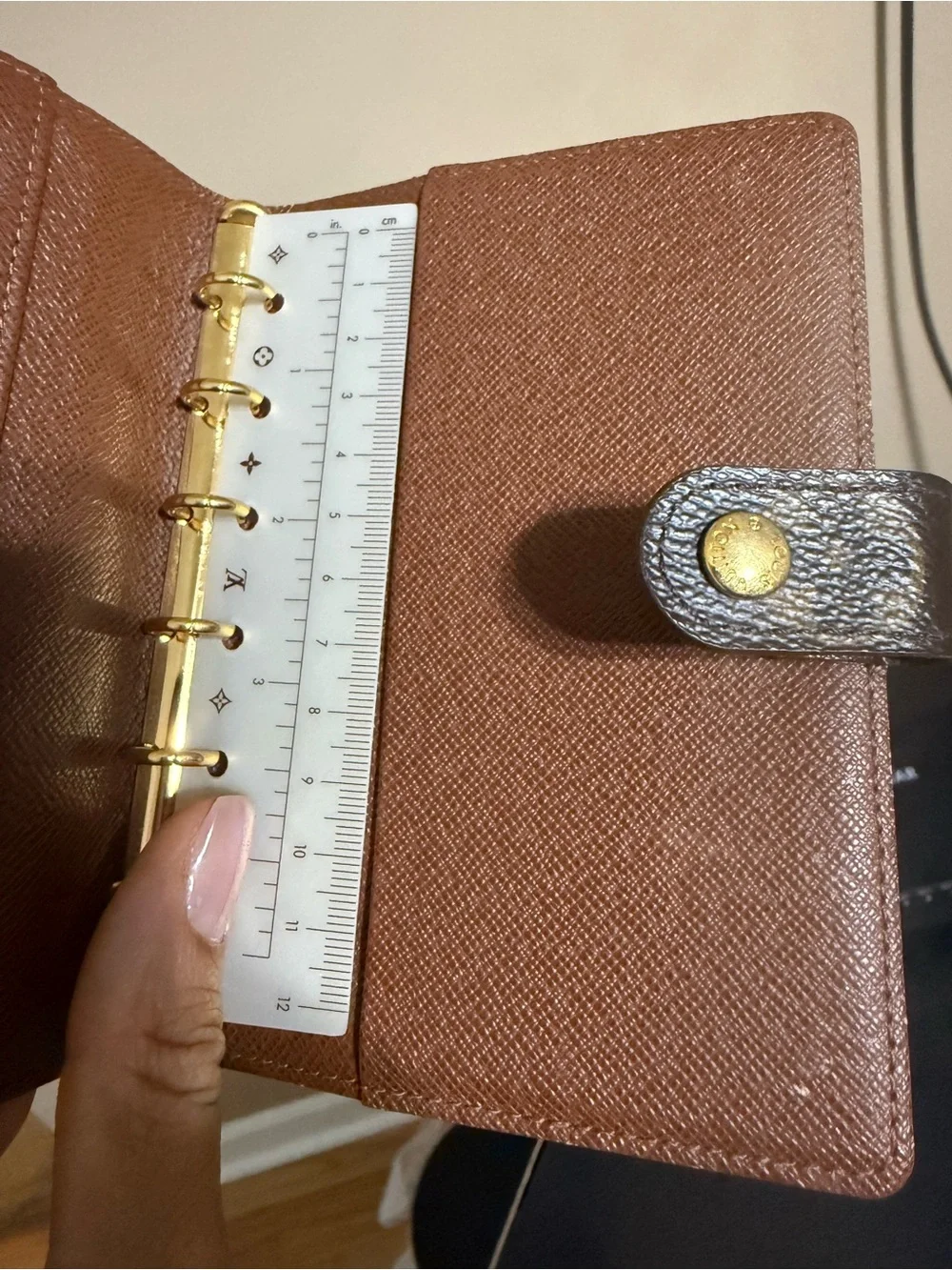 Louis Vuitton Monogram Canvas small agenda